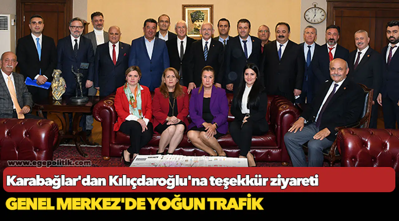 Karabağlar'dan Kılıçdaroğlu'na teşekkür ziyareti