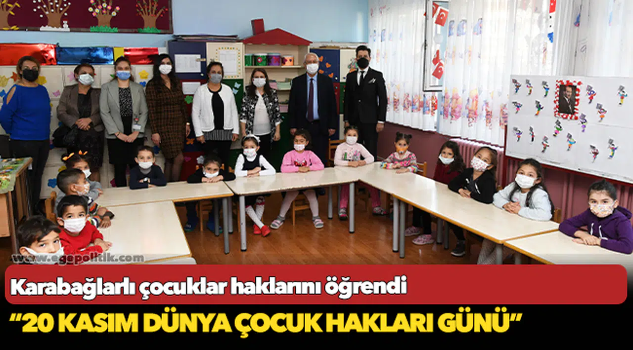 Karabağlarlı çocuklar haklarını öğrendi