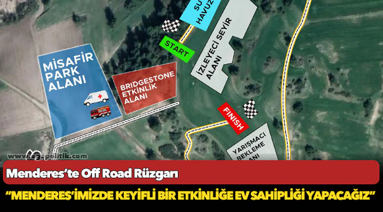 Menderes'te Off Road Rüzgarı