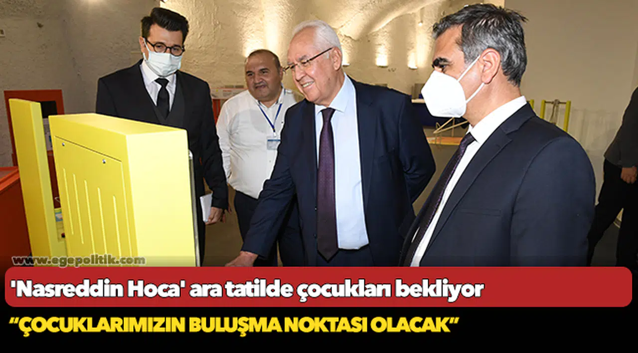 'Nasreddin Hoca' ara tatilde çocukları bekliyor