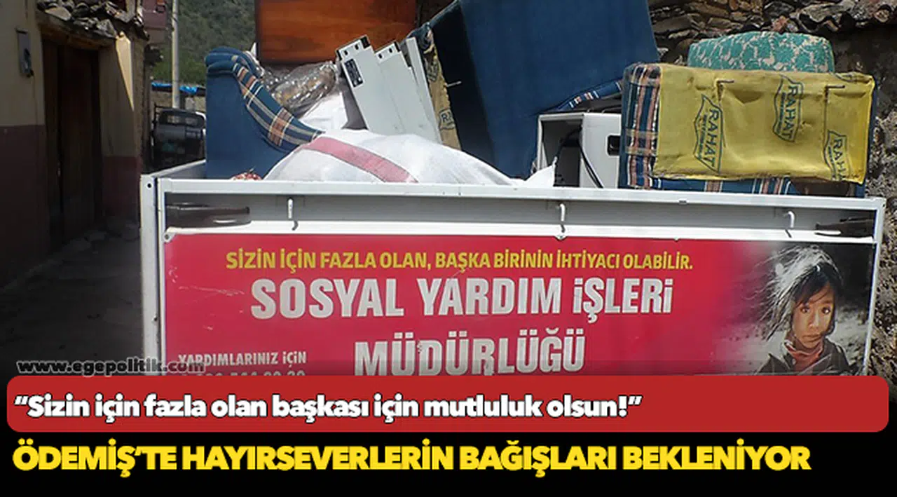 Sizin için fazla olan başkası için mutluluk olsun!