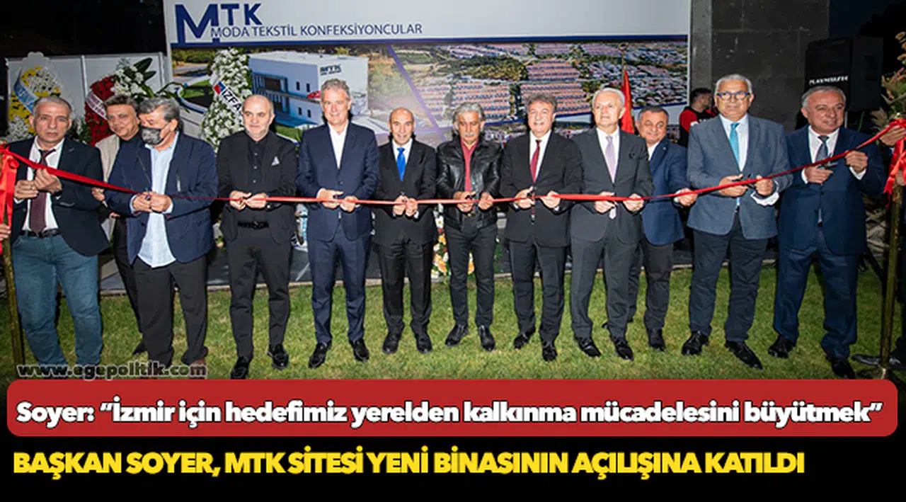 Soyer: “İzmir için hedefimiz yerelden kalkınma mücadelesini büyütmek”
