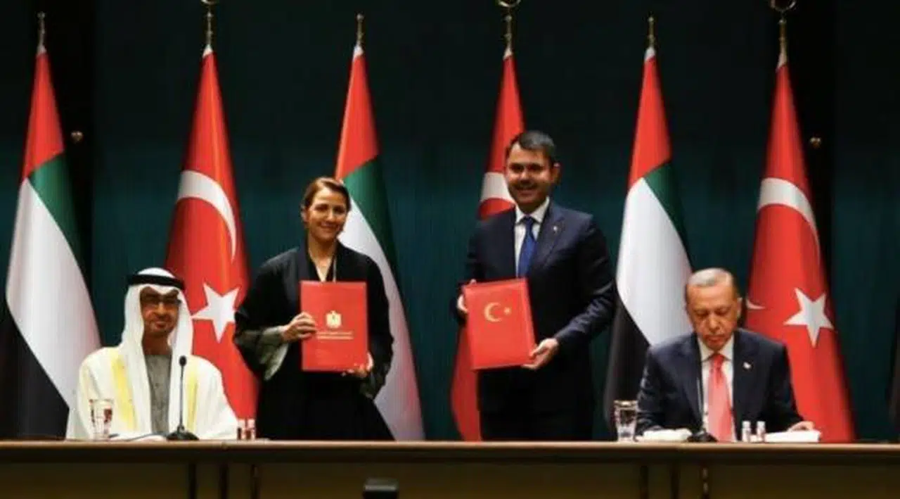Türkiye ve BAE arasında 10 anlaşma imzalandı