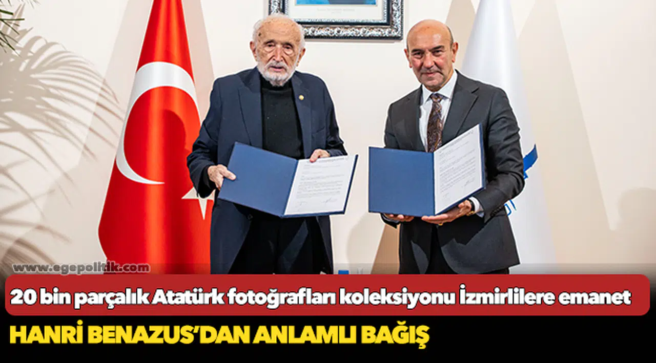 20 bin parçalık Atatürk fotoğrafları koleksiyonu İzmirlilere emanet