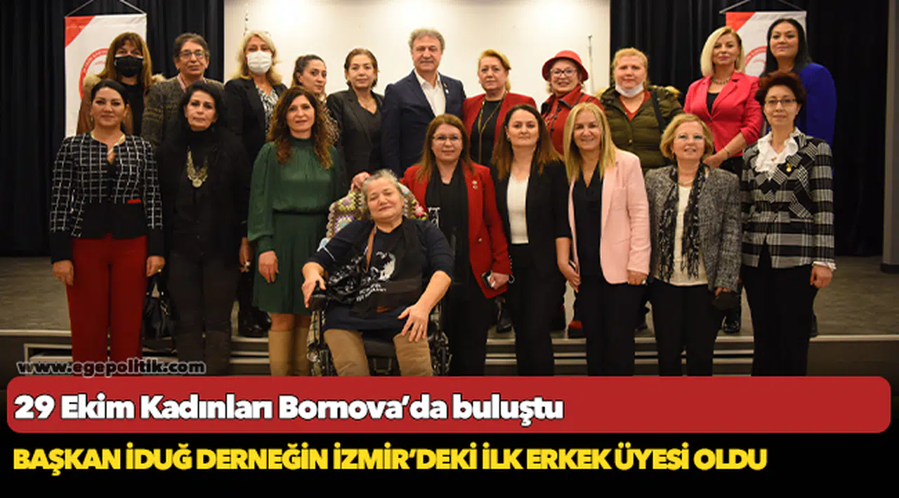 29 Ekim Kadınları Bornova’da buluştu