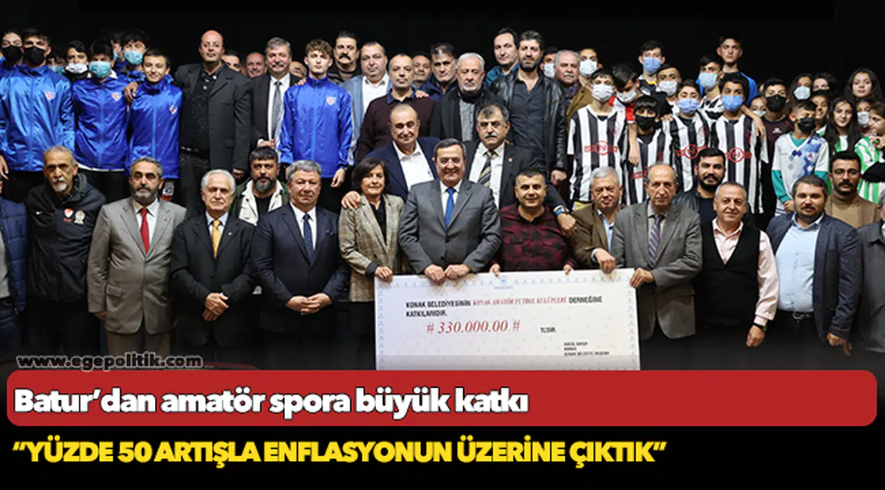 Batur’dan amatör spora  büyük katkı