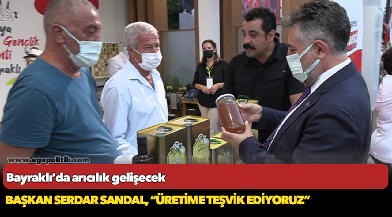 Bayraklı’da arıcılık gelişecek