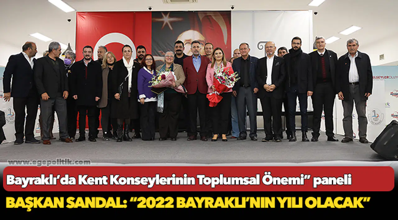 Bayraklı’da Kent Konseylerinin Toplumsal Önemi” paneli