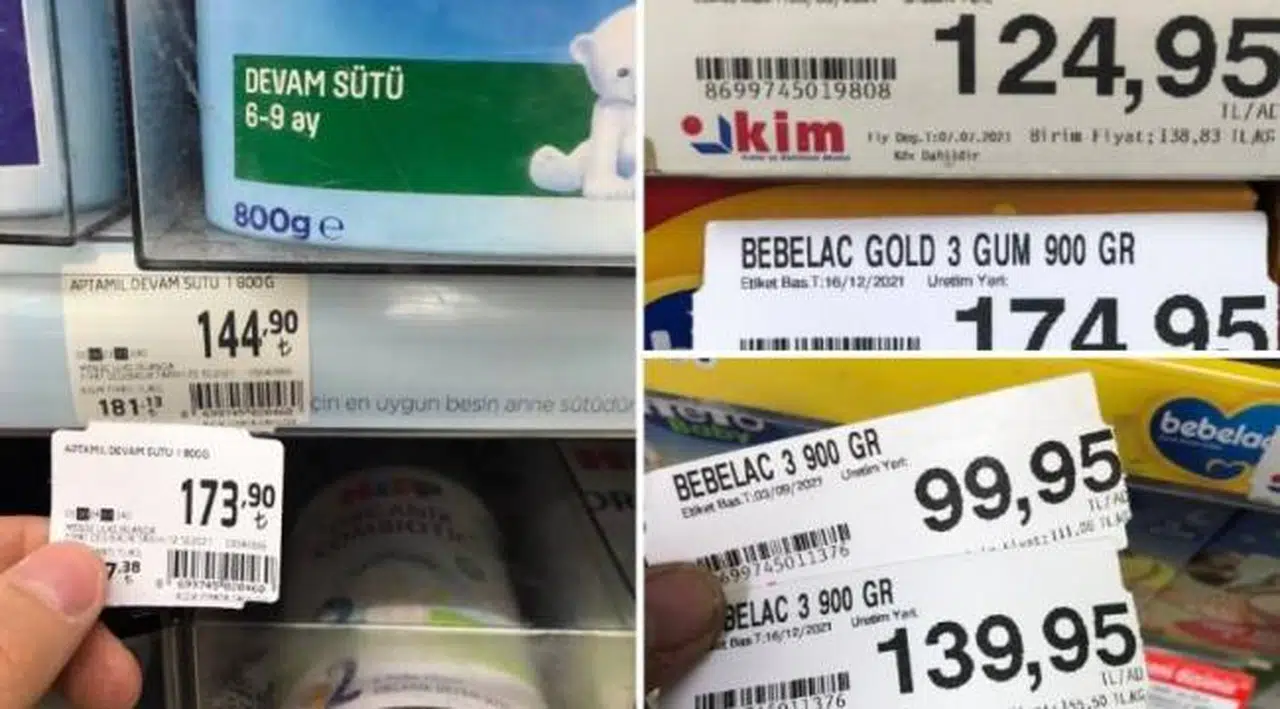 Bebek gıda ve bakım ürünlerine büyük zam!