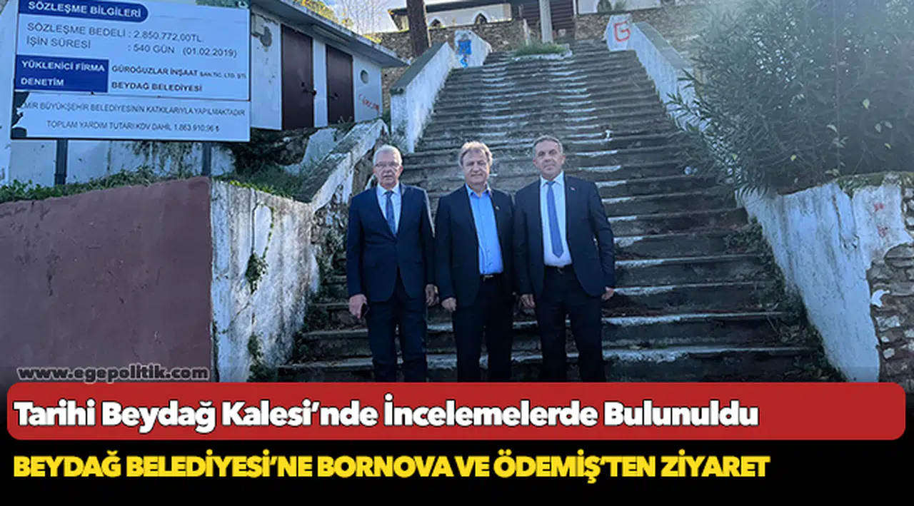 Beydağ Belediyesi’ne Bornova Ve Ödemiş’ten Ziyaret
