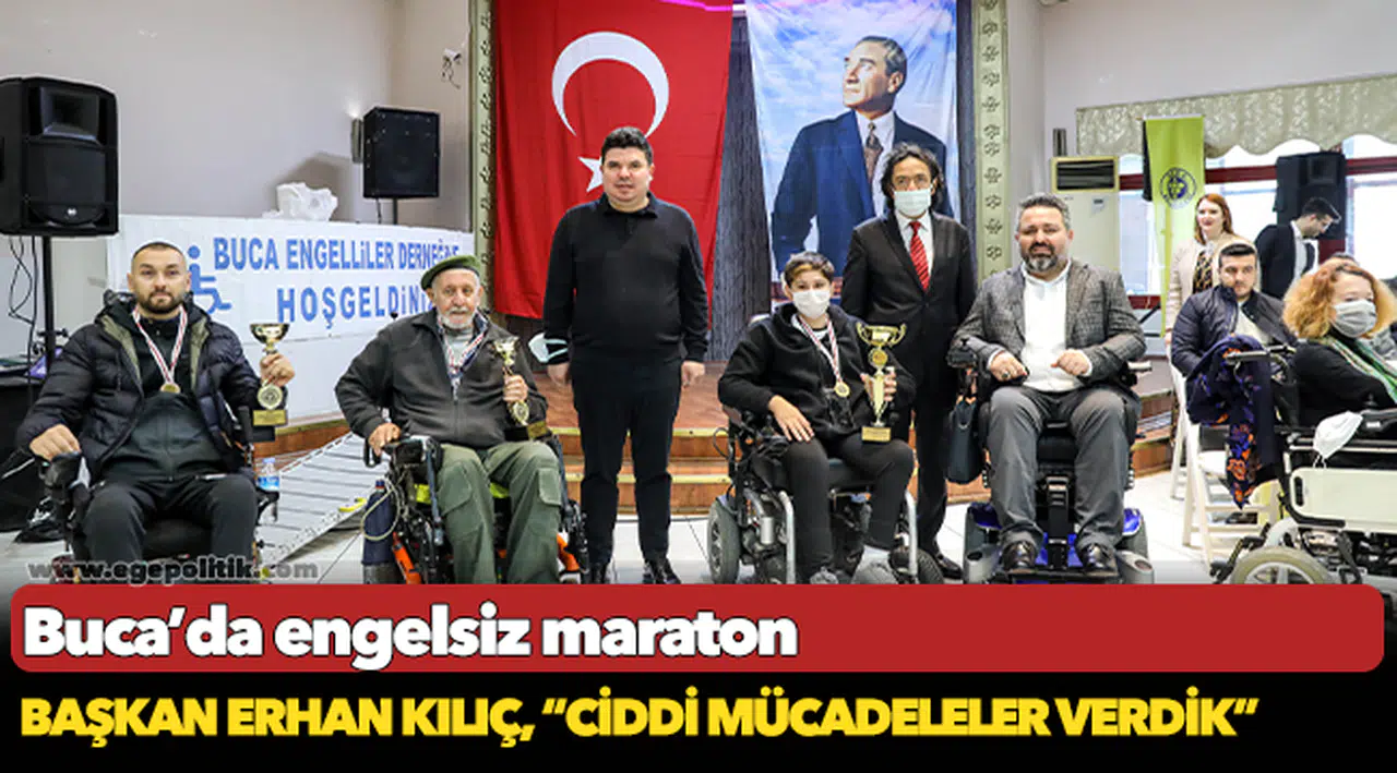 Buca’da engelsiz maraton