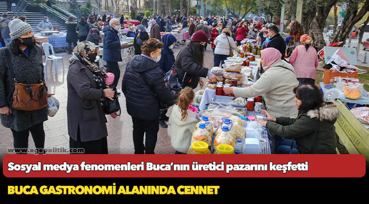 Buca’da üreticiyle tüketici buluştu