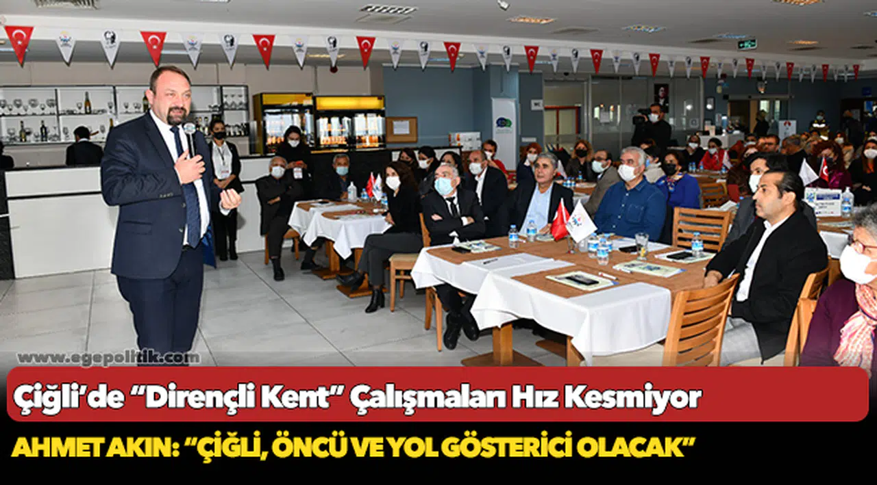 Çiğli’de “Dirençli Kent” Çalışmaları Hız Kesmiyor
