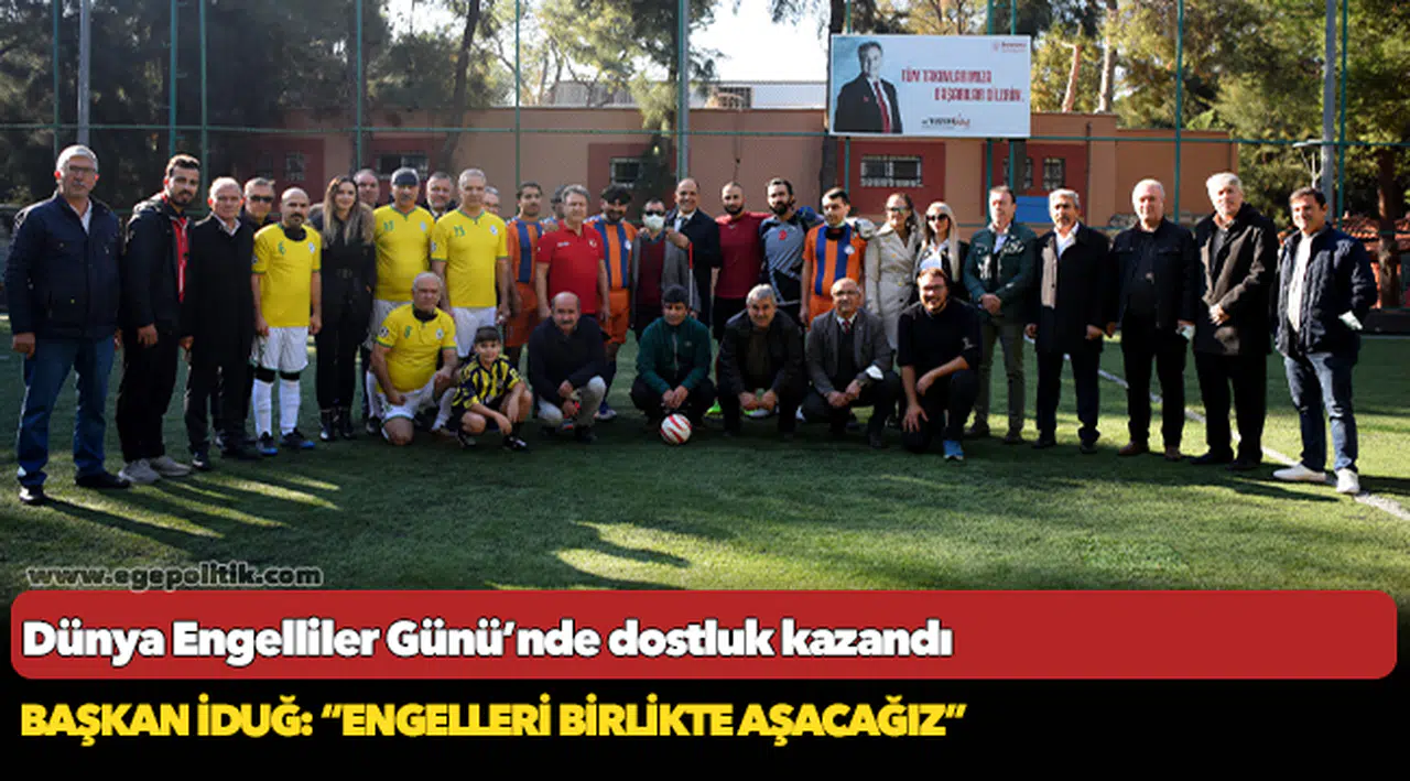 Dünya Engelliler Günü’nde dostluk kazandı