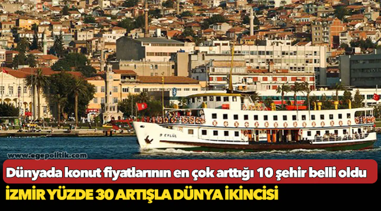 Dünyada konut fiyatlarının en çok arttığı 10 şehir belli oldu