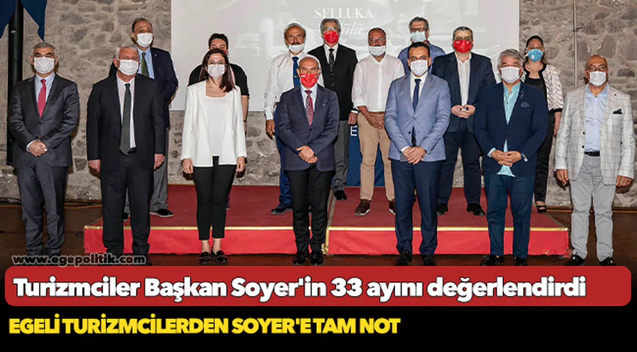 Egeli turizmcilerden Soyer'e tam not