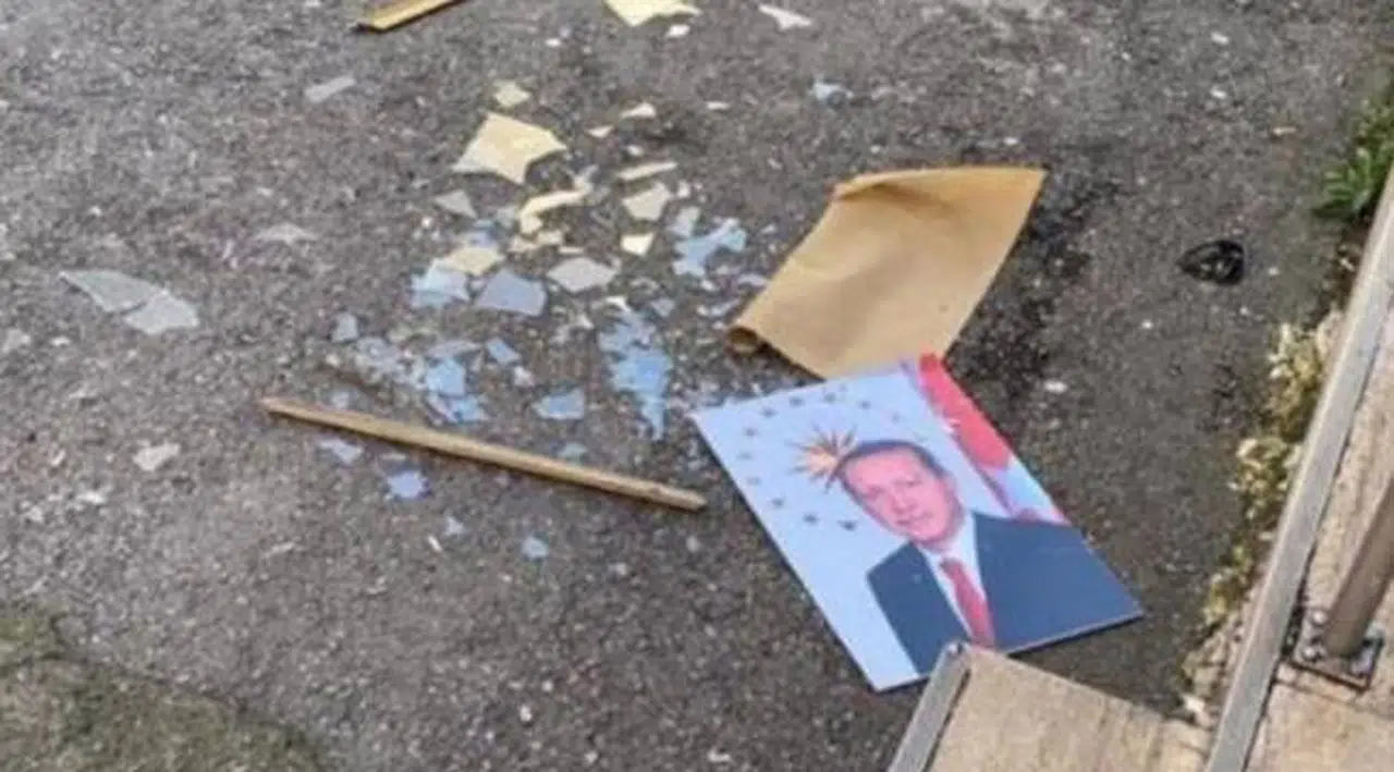 Erdoğan'ın fotoğrafını yere attığı gerekçesiyle gözaltına alınan kişi tutuklandı