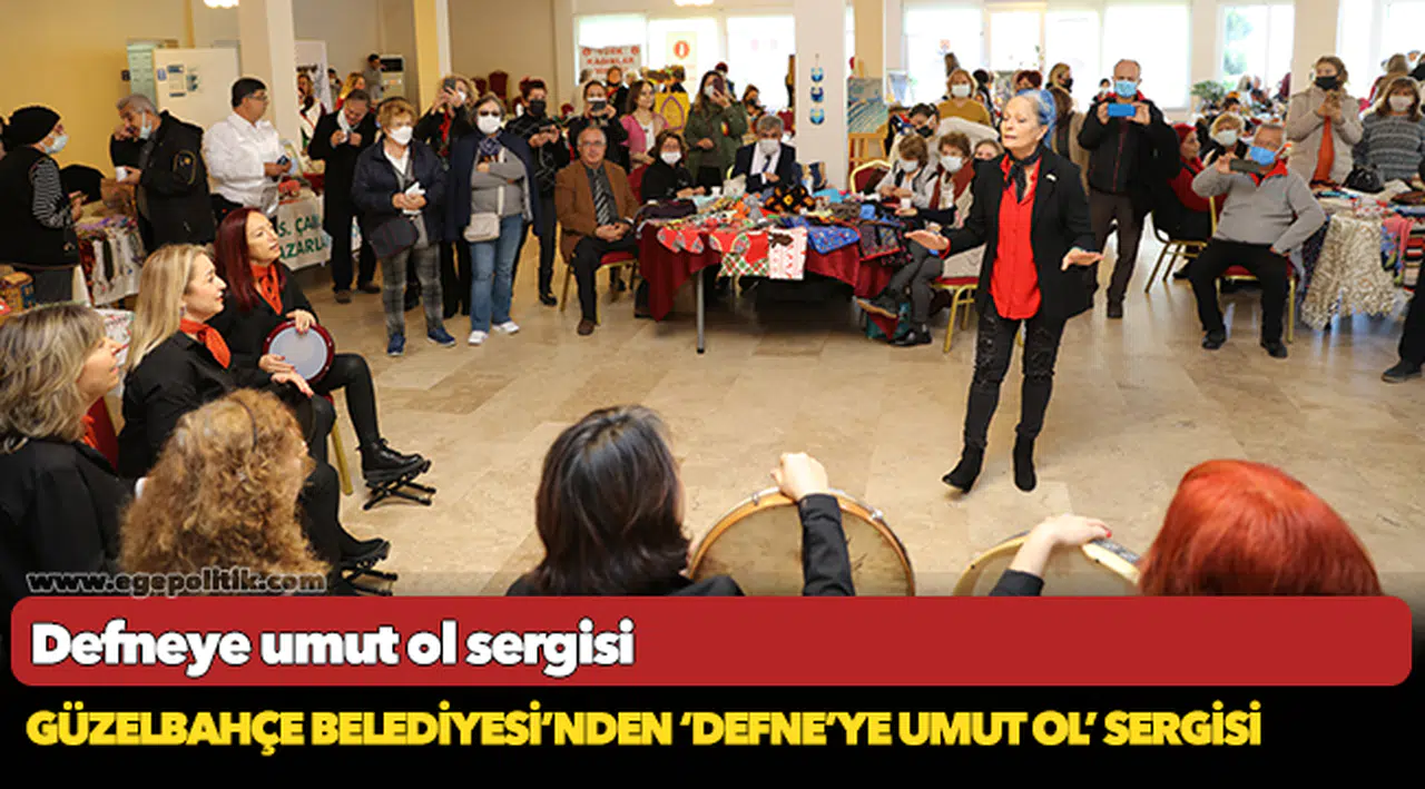 Güzelbahçe Belediyesi’nden ‘Defne’ye Umut ol’ Sergisi