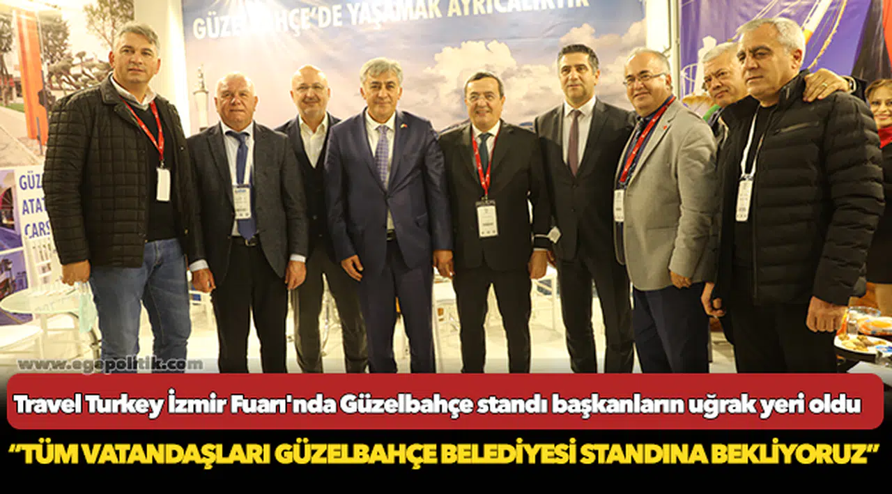Güzelbahçe Belediyesi Standına Büyük İlgi