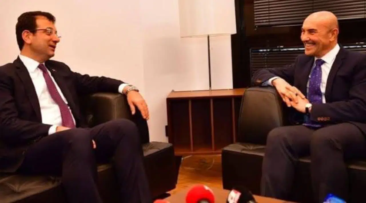 İmamoğlu'ndan esprili Tunç Soyer cevabı: "Ankara soğuk diye gelmedi galiba"