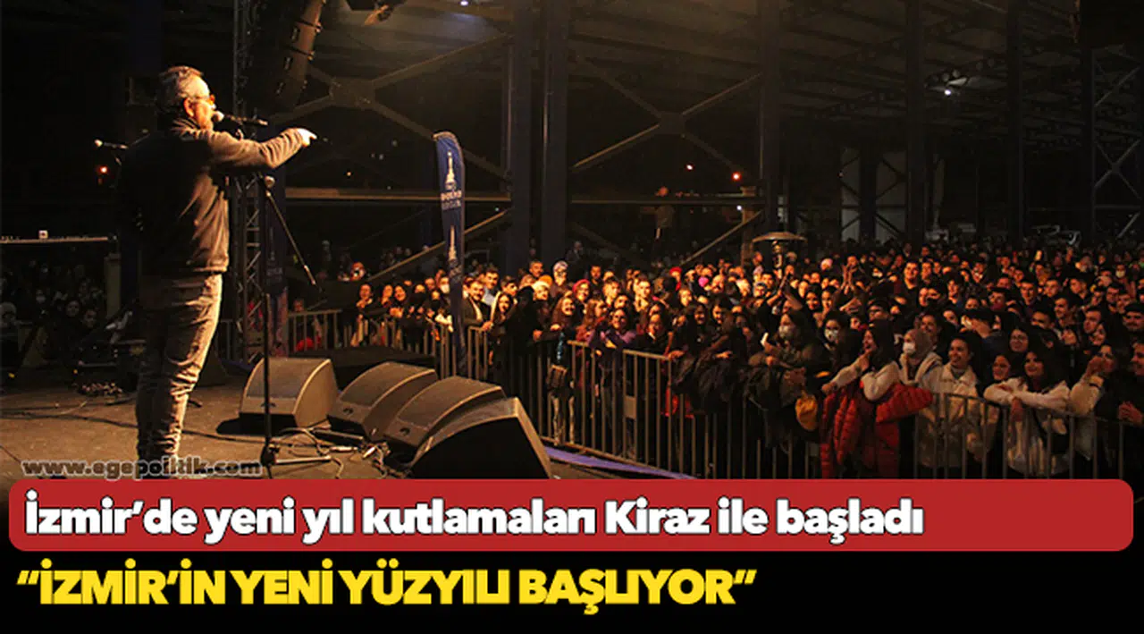 İzmir’de yeni yıl kutlamaları Kiraz ile başladı