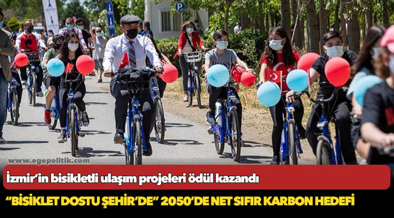 İzmir’in bisikletli ulaşım projeleri ödül kazandı