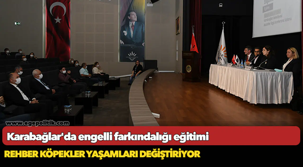 Karabağlar'da engelli farkındalığı eğitimi