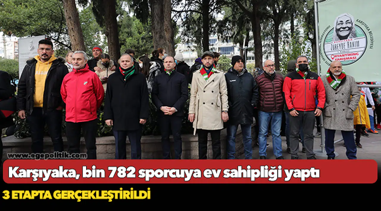 Karşıyaka, bin 782 sporcuya ev sahipliği yaptı