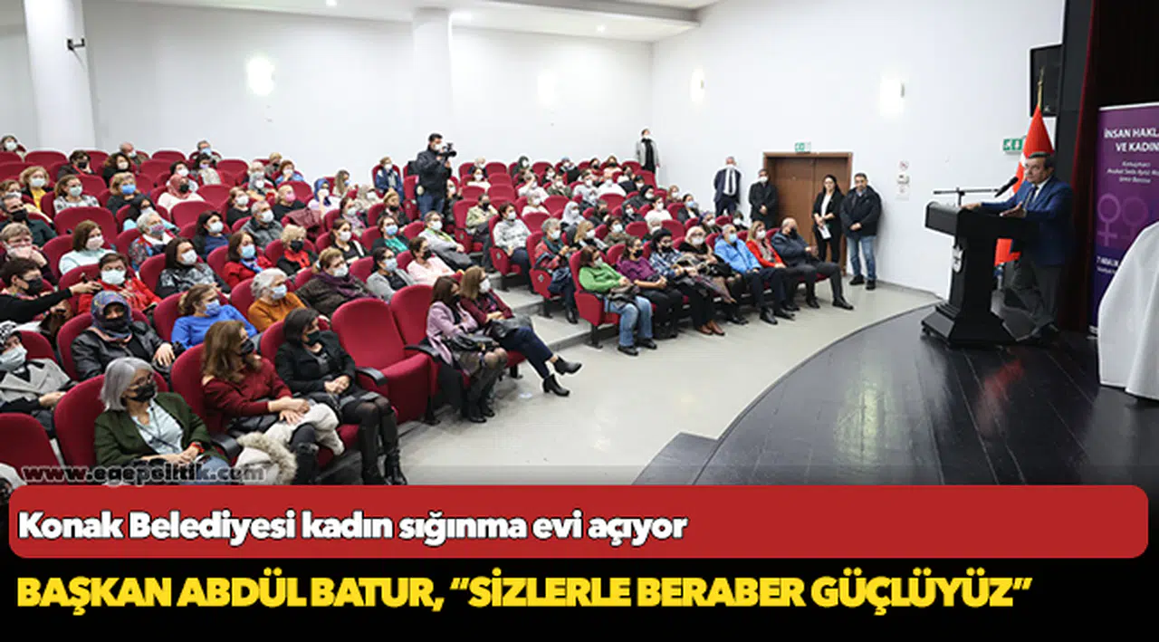 Konak Belediyesi kadın sığınma evi açıyor