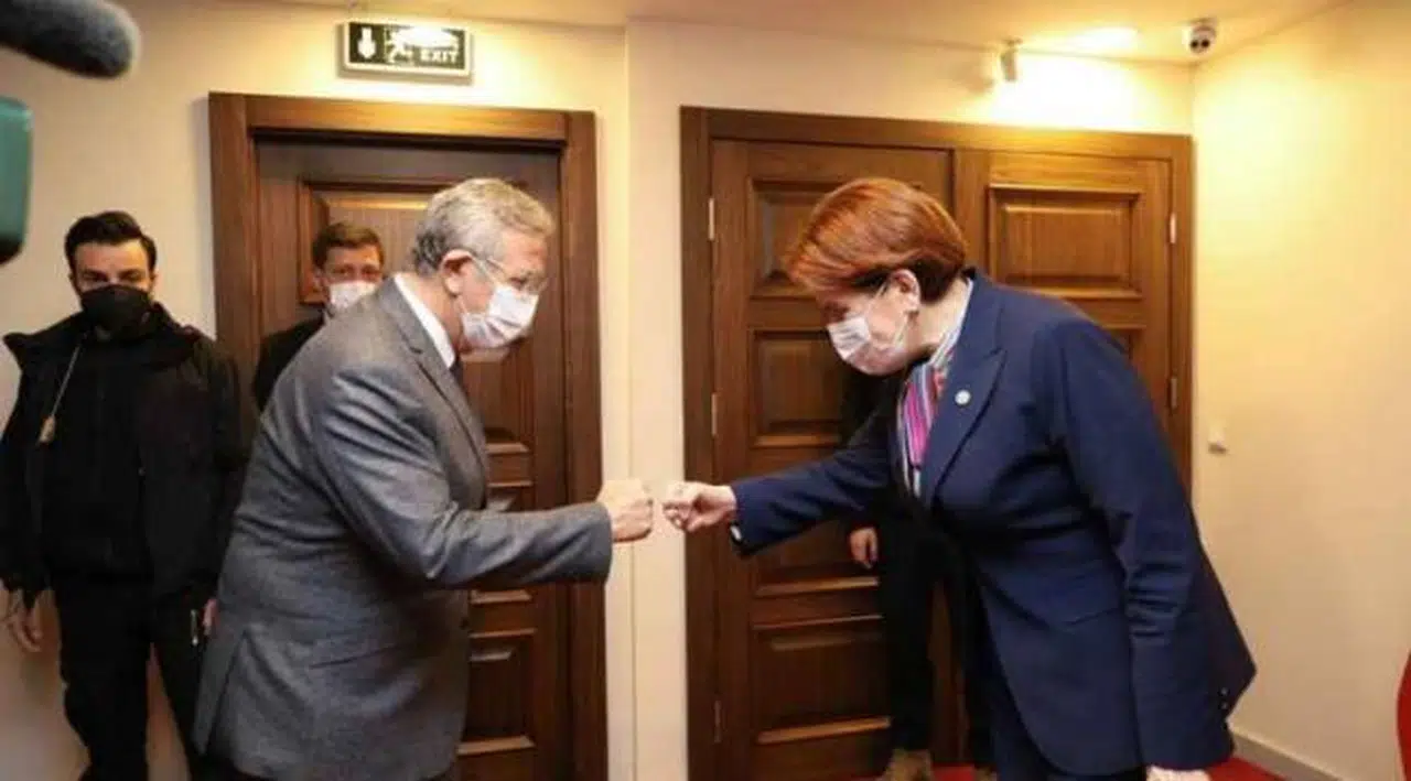 Mansur Yavaş'tan Akşener'e ziyaret
