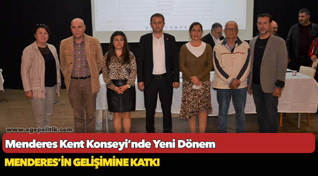Menderes Kent Konseyi’nde Yeni Dönem