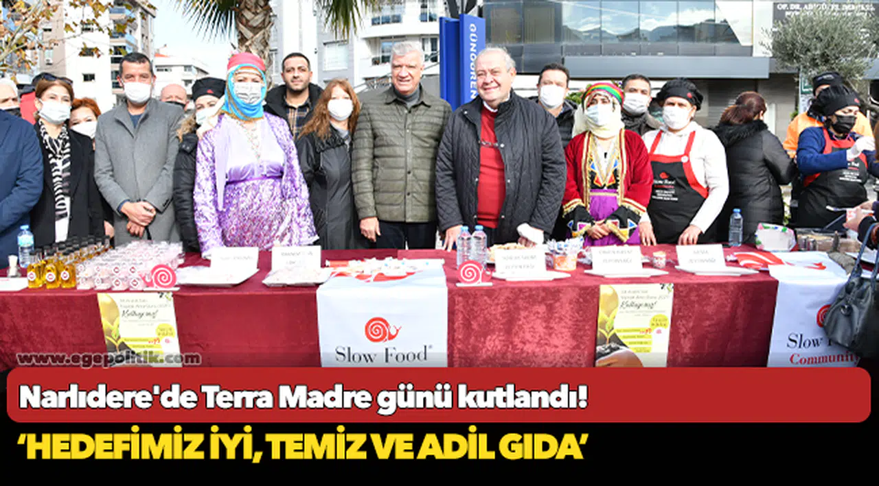 Narlıdere'de Terra Madre günü kutlandı!