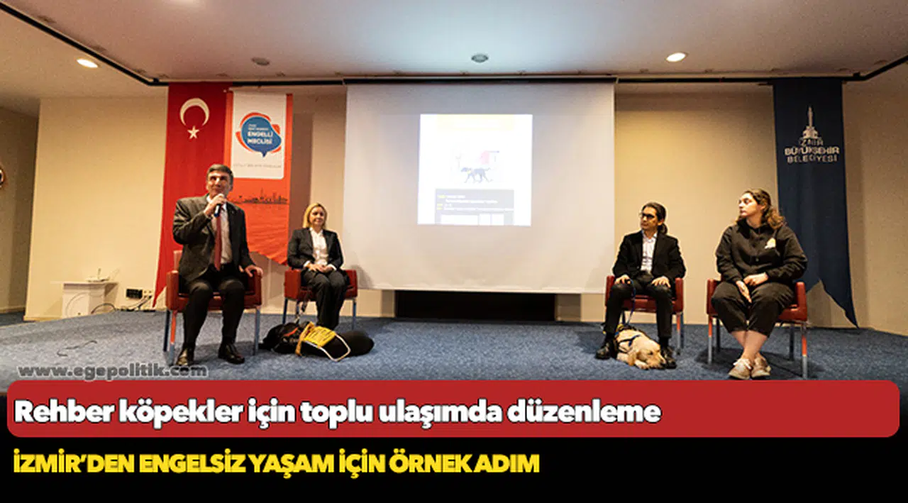 Rehber köpekler için toplu ulaşımda düzenleme
