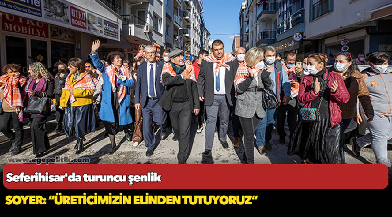 Seferihisar'da turuncu şenlik