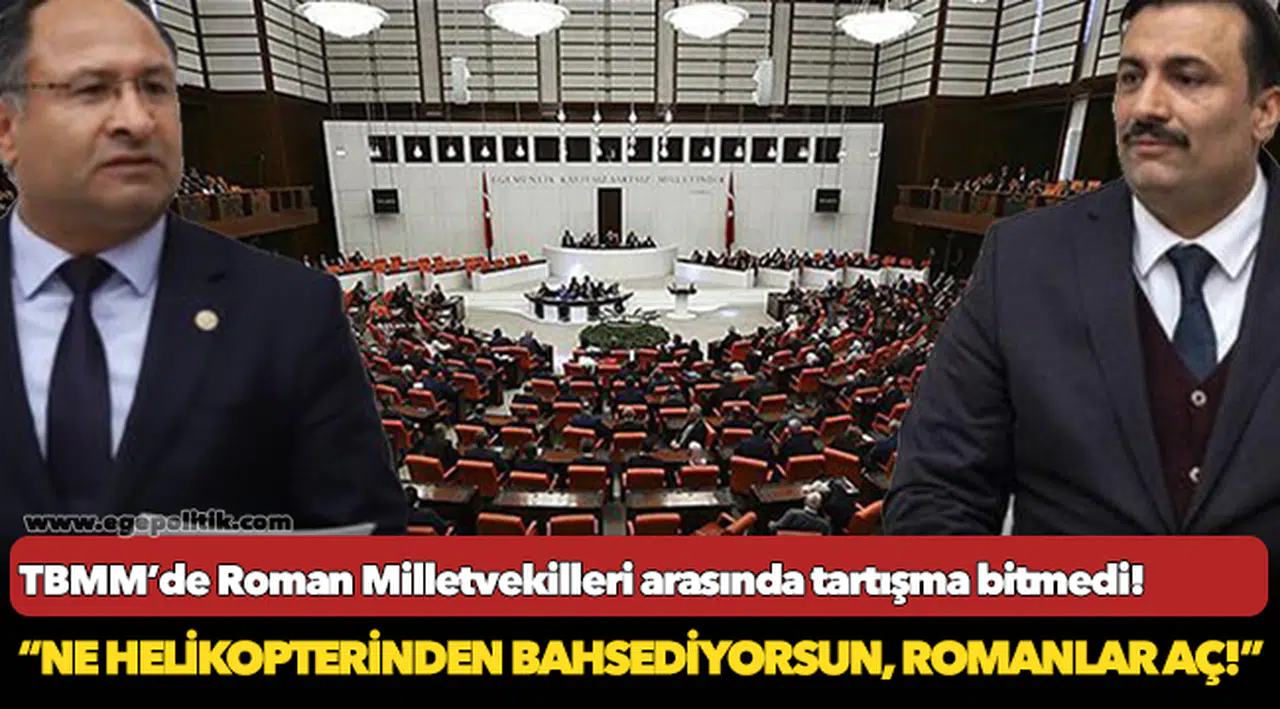 TBMM'de Roman Milletvekilleri arasında tartışma bitmedi!