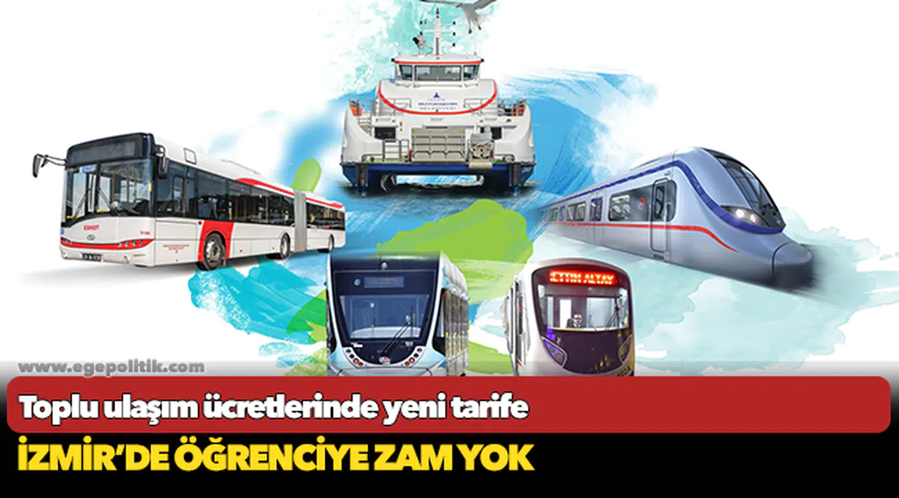 Toplu ulaşım ücretlerinde yeni tarife