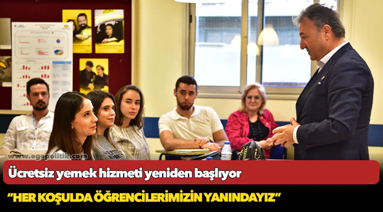 Ücretsiz yemek hizmeti yeniden başlıyor