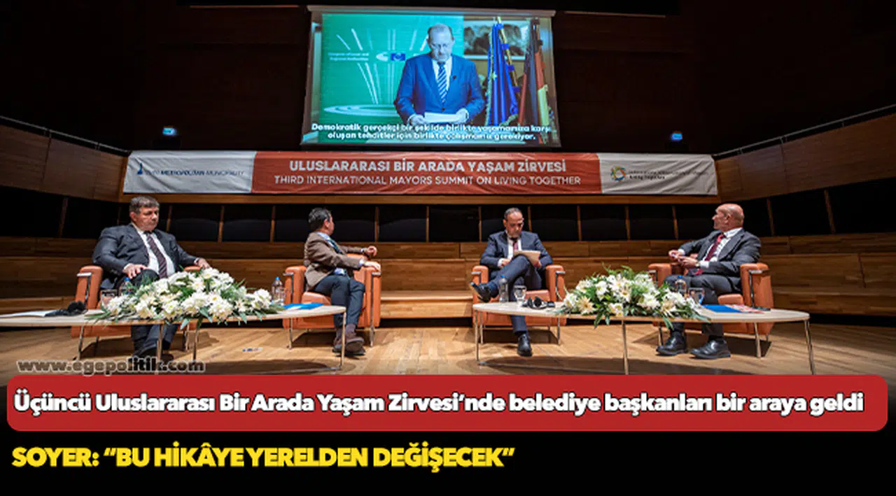 Üçüncü Uluslararası Bir Arada Yaşam Zirvesi’nde belediye başkanları bir araya geldi