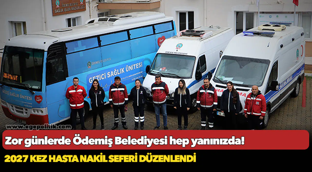 Zor günlerde Ödemiş Belediyesi hep yanınızda!