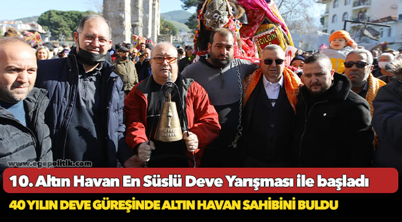 40 Yılın Deve Güreşi’nde Altın Havan Sahibini Buldu