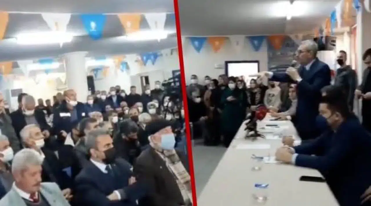 'Ak Partiliyim, esas meselemiz işsizlik, açım' dedi, dışarı çıkarıldı