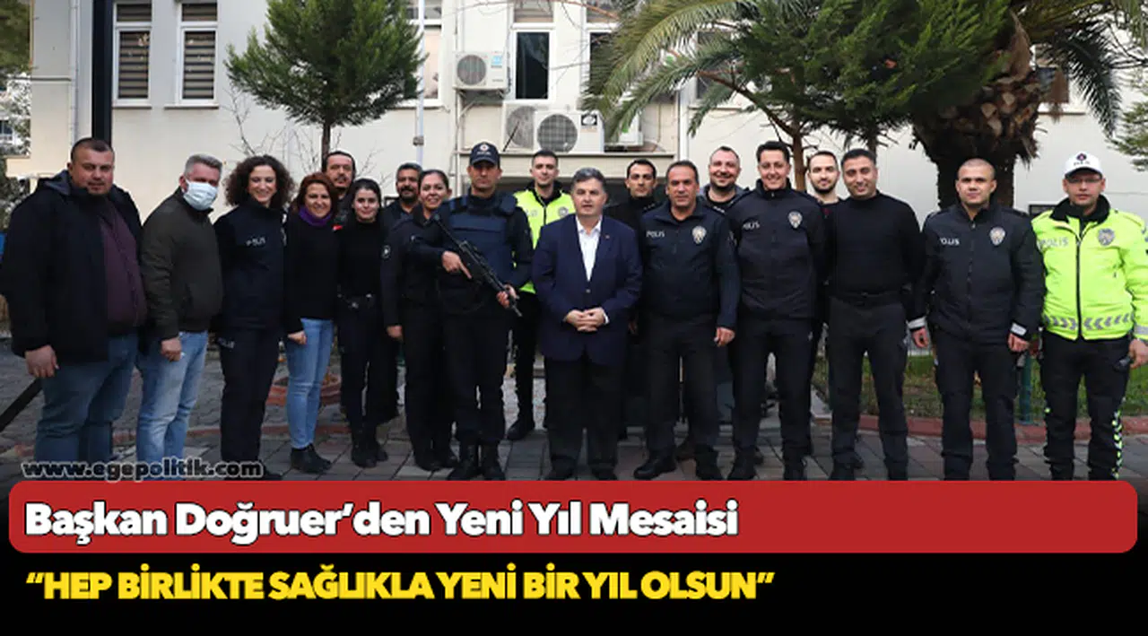 Başkan Doğruer’den Yeni Yıl Mesaisi