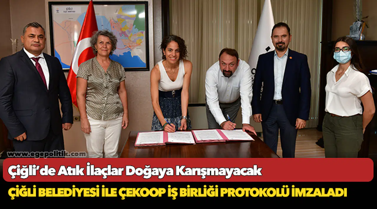 Çiğli’de Atık İlaçlar Doğaya Karışmayacak