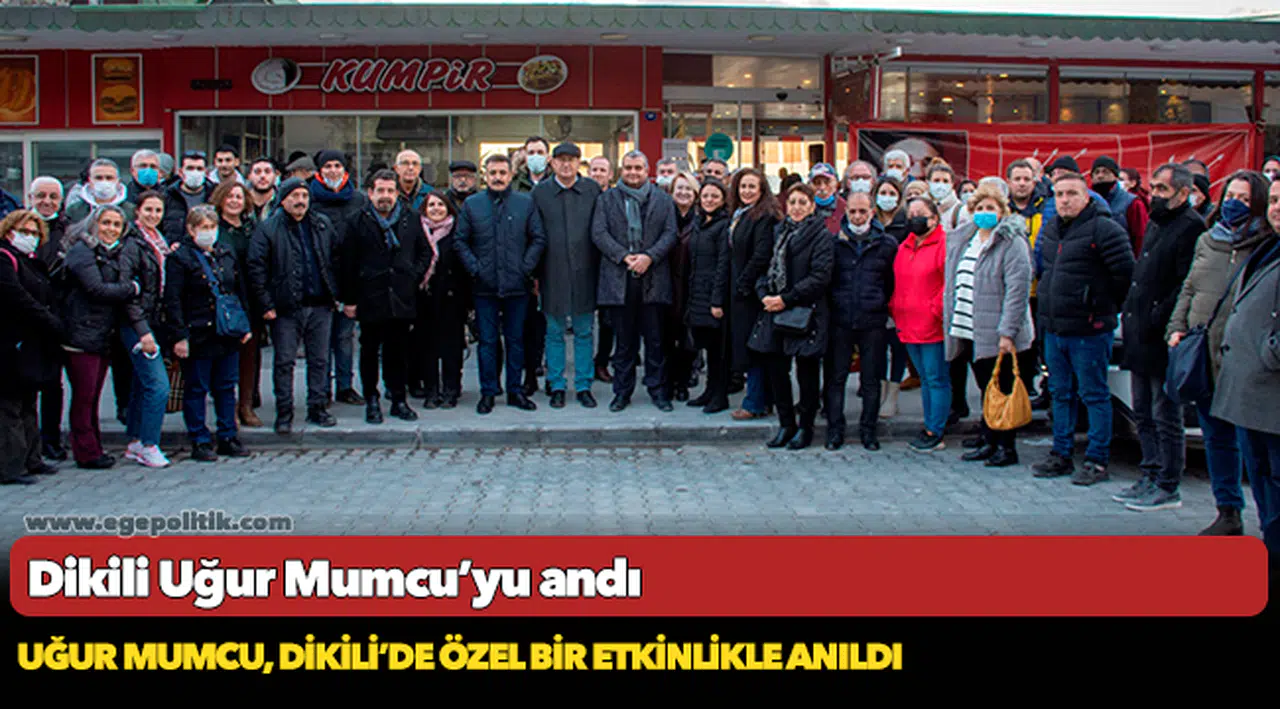 Dikili Uğur Mumcu’yu andı