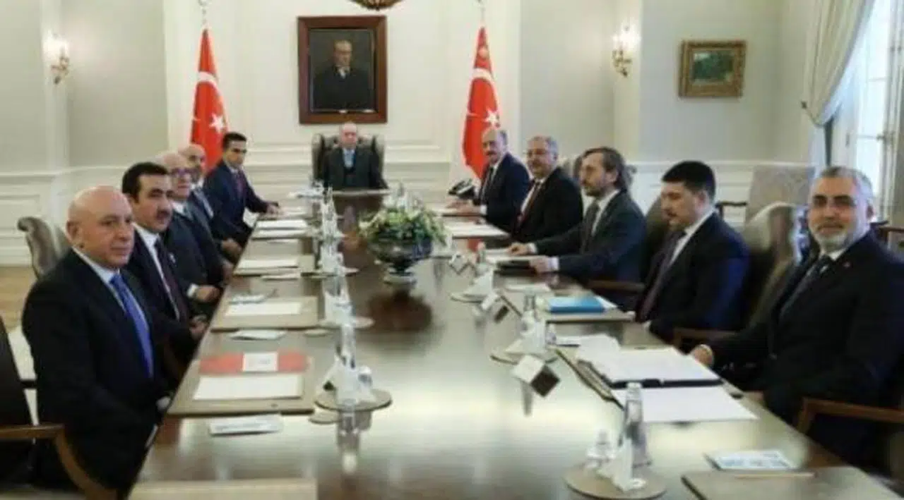 Erdoğan, TİSK'le görüştü