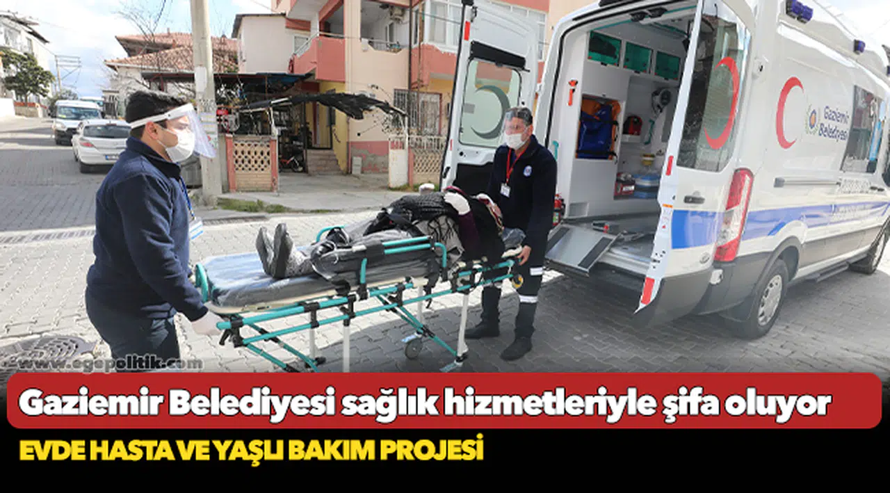 Gaziemir Belediyesi sağlık hizmetleriyle şifa oluyor