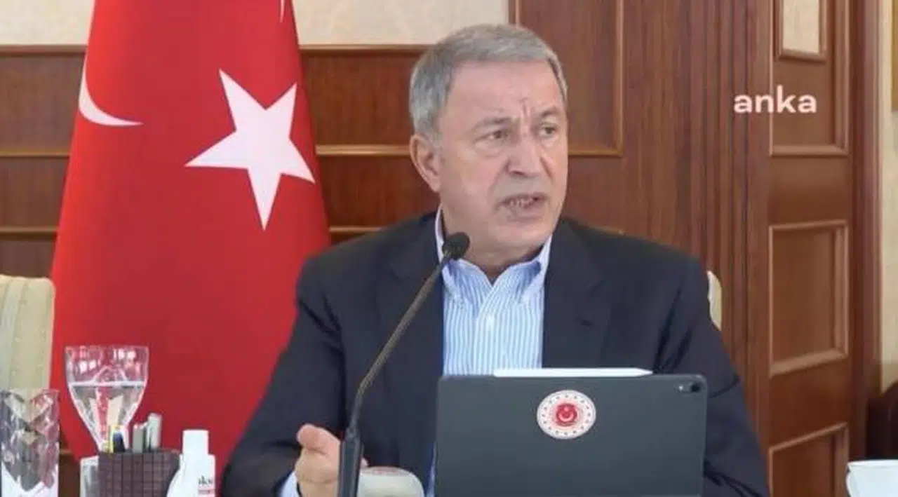 Hulusi Akar: Yunanistan NATO içinde ayrı anlaşmalar yapıyor, niye?