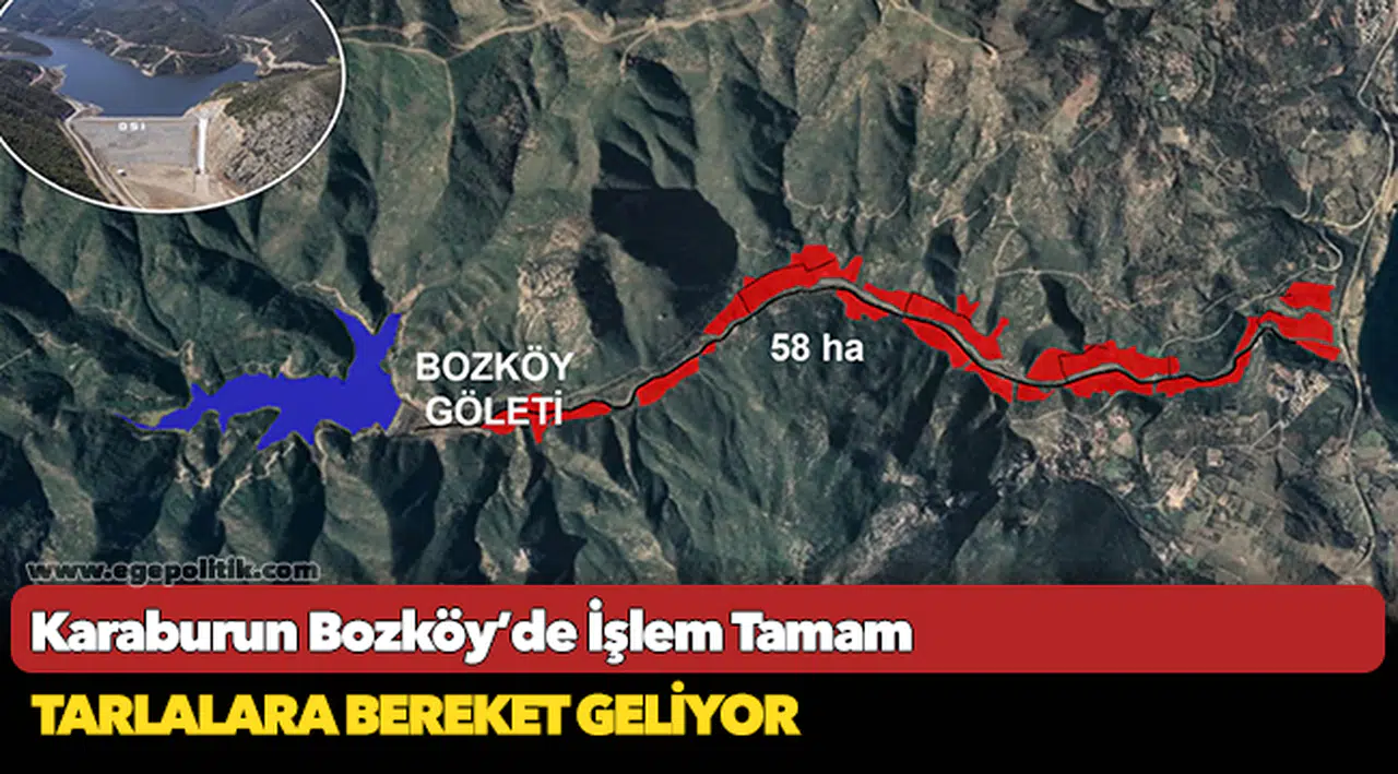 Karaburun Bozköy’de İşlem Tamam
