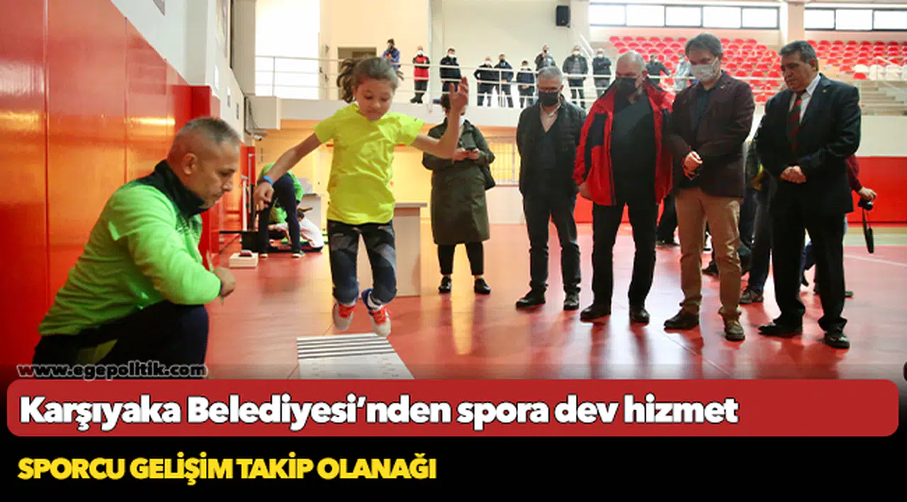Karşıyaka Belediyesi’nden spora dev hizmet