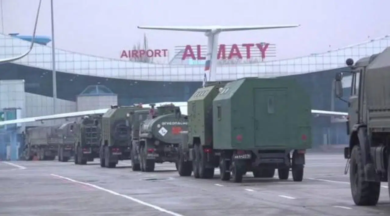 KGAÖ güçleri Kazakistan'dan çekiliyor